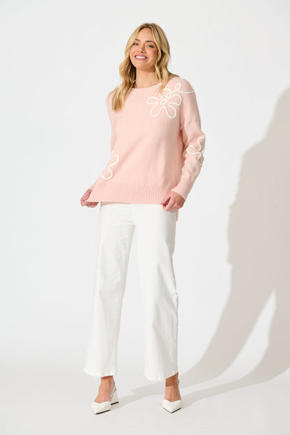 Endless Wishes Knit in Pink Wool Blend