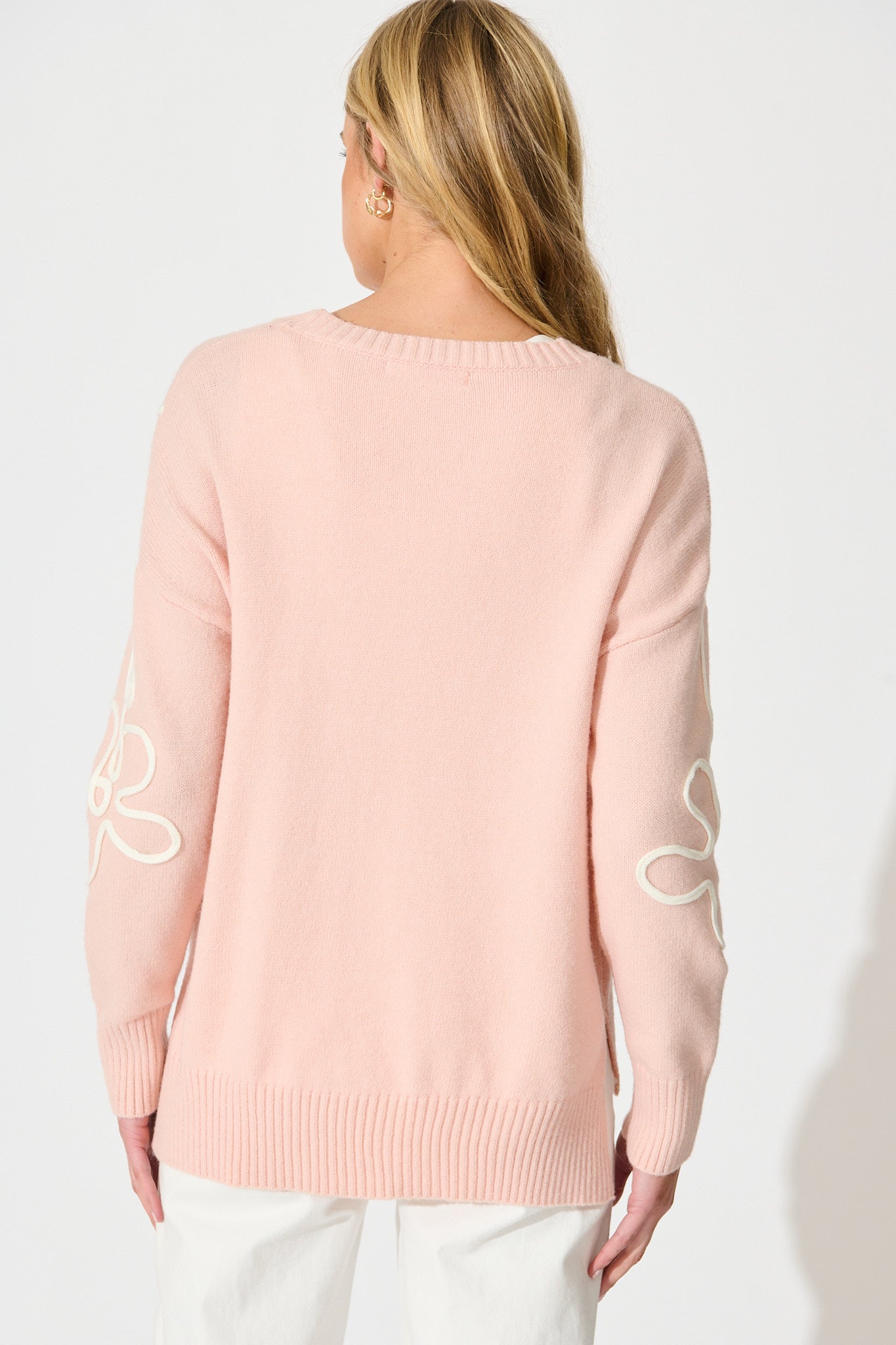 Endless Wishes Knit in Pink Wool Blend