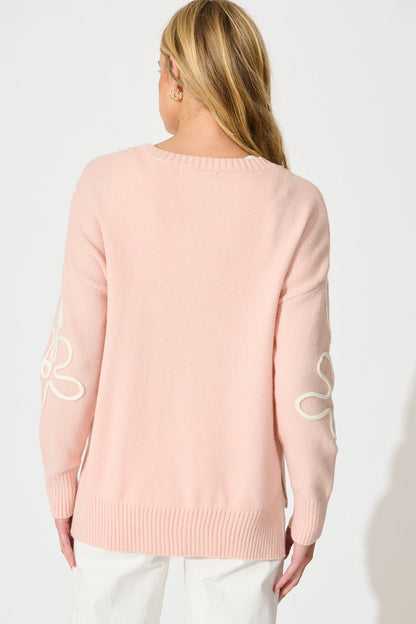 Endless Wishes Knit in Pink Wool Blend