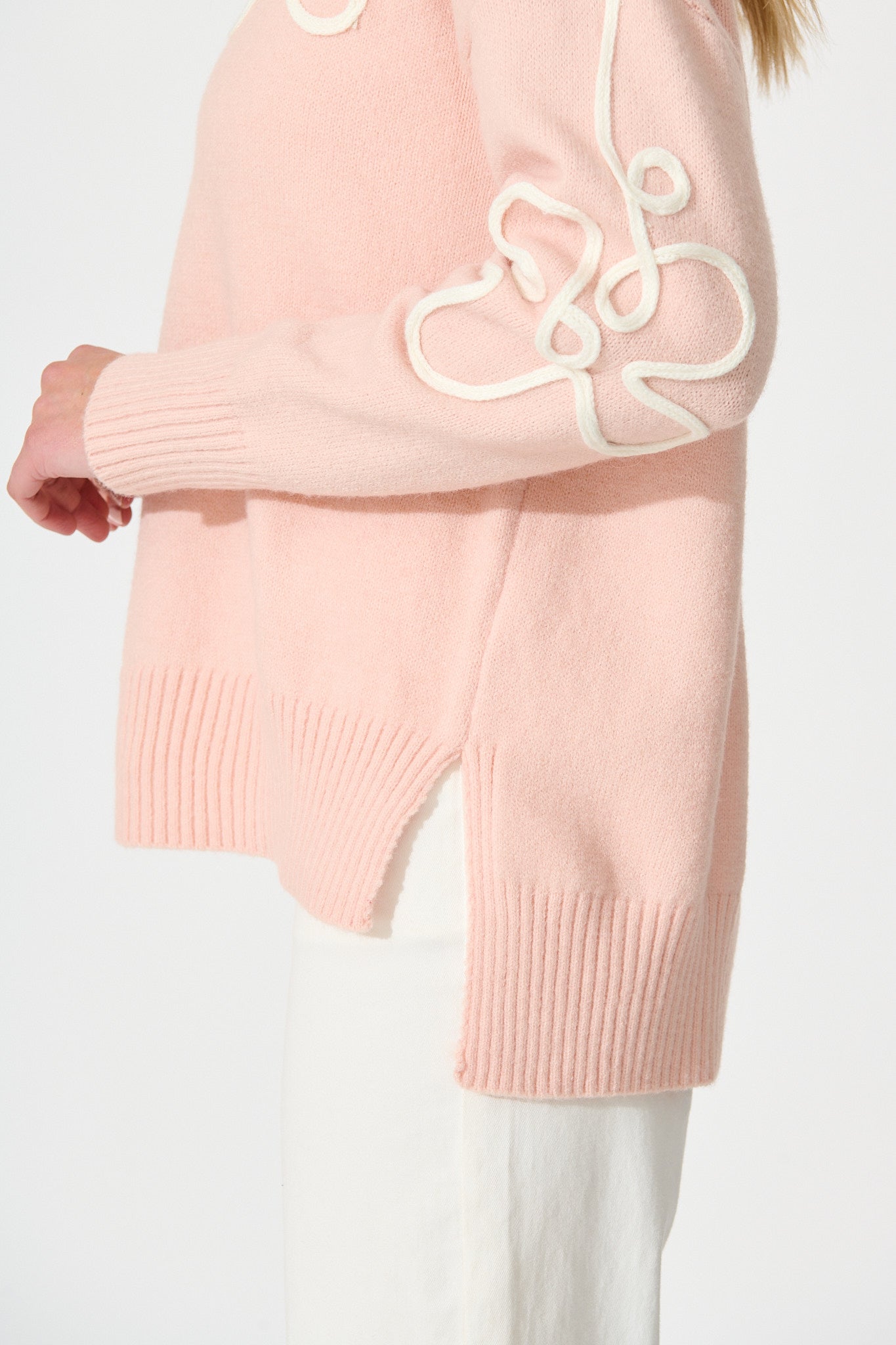 Endless Wishes Knit in Pink Wool Blend