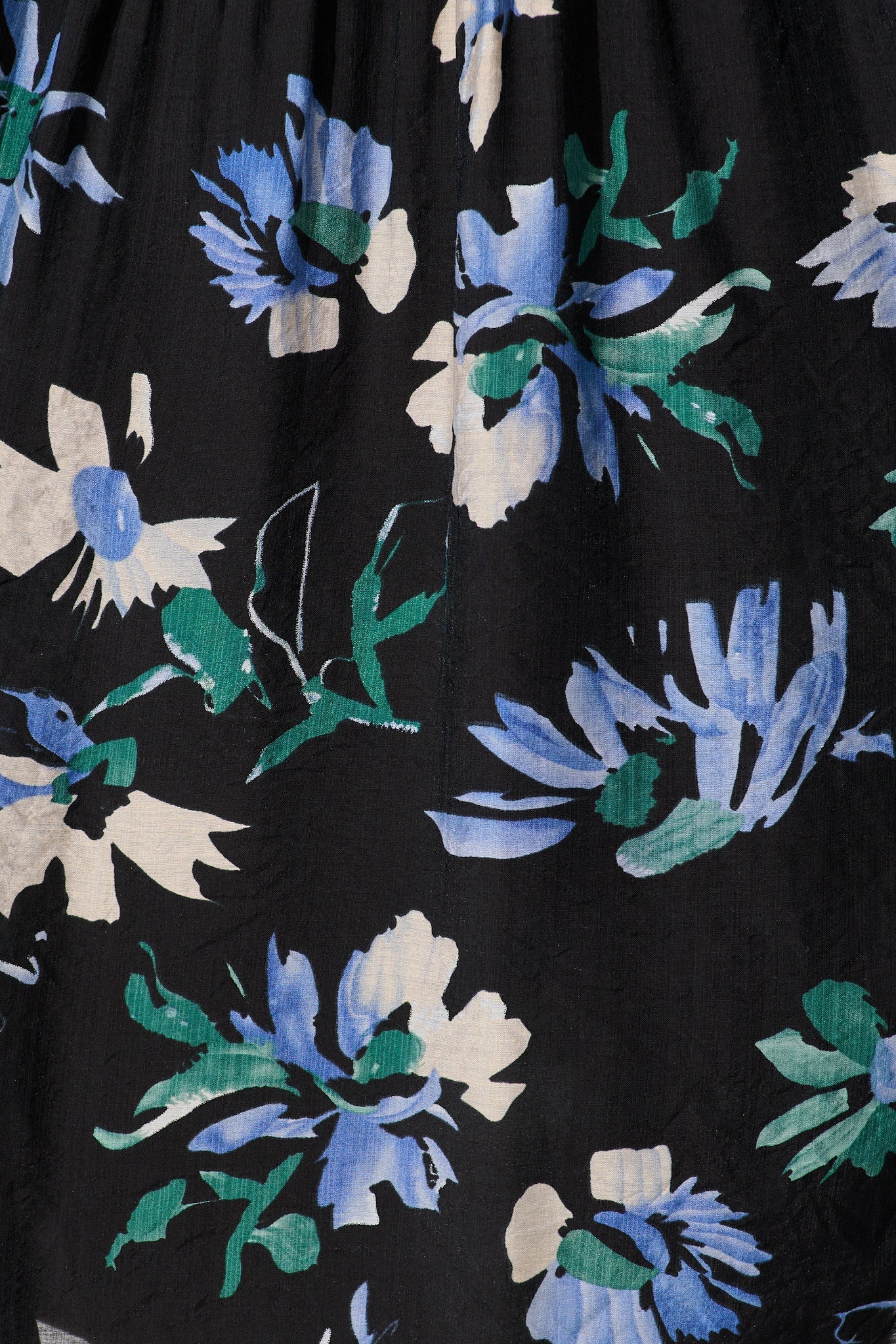 Beeblossom Midi Dress in Black Base Floral