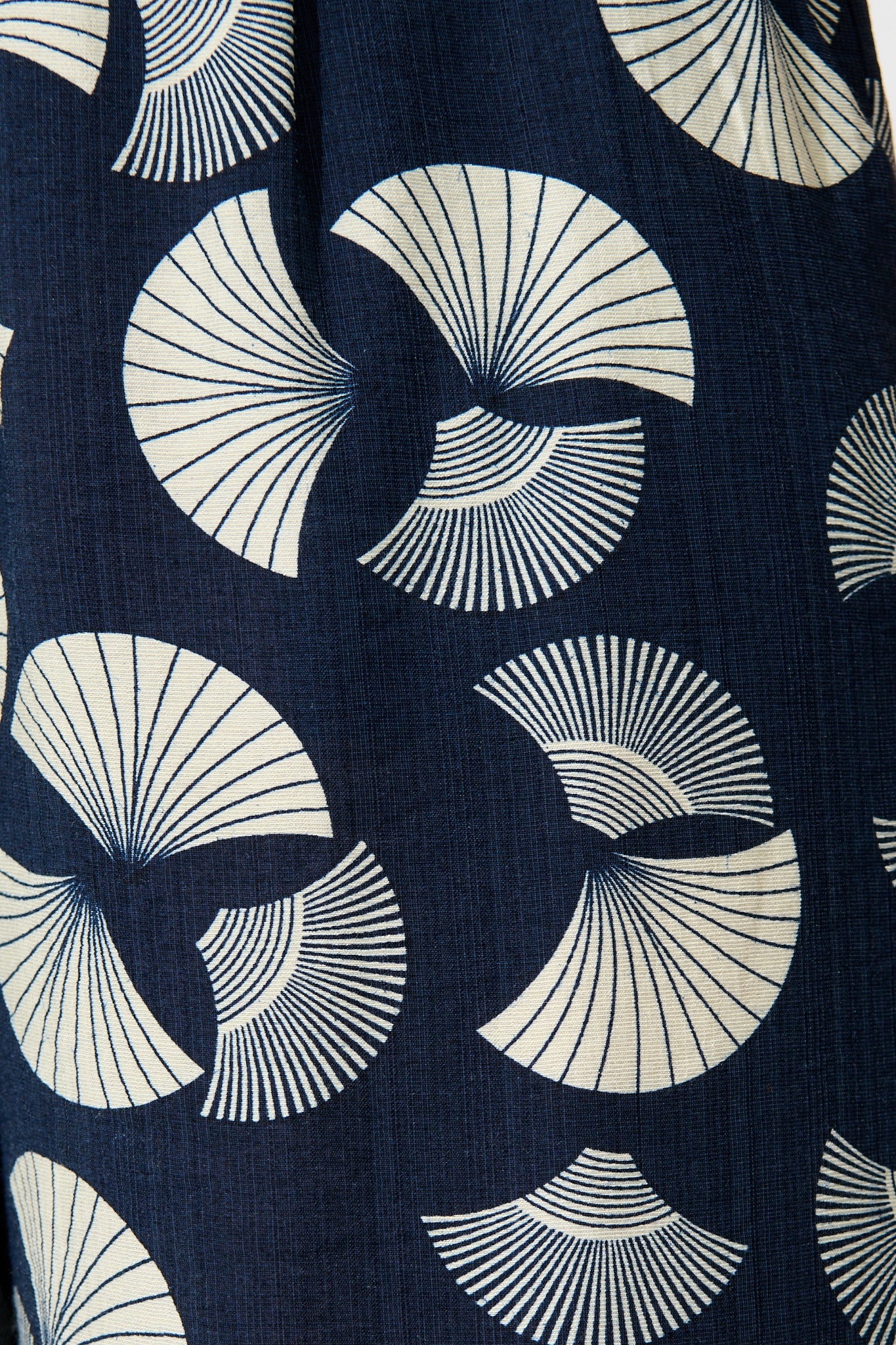 Dante Pant in Navy with White Print