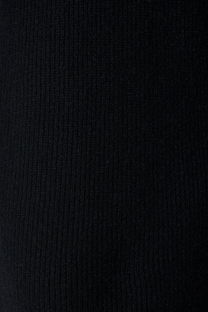 Eyes on me Knit Dress in Black