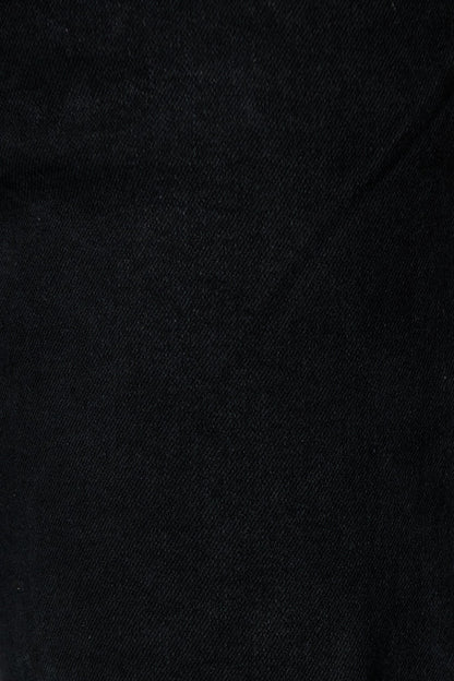 Atwood High Rise Relaxed Leg Jean in Black Denim