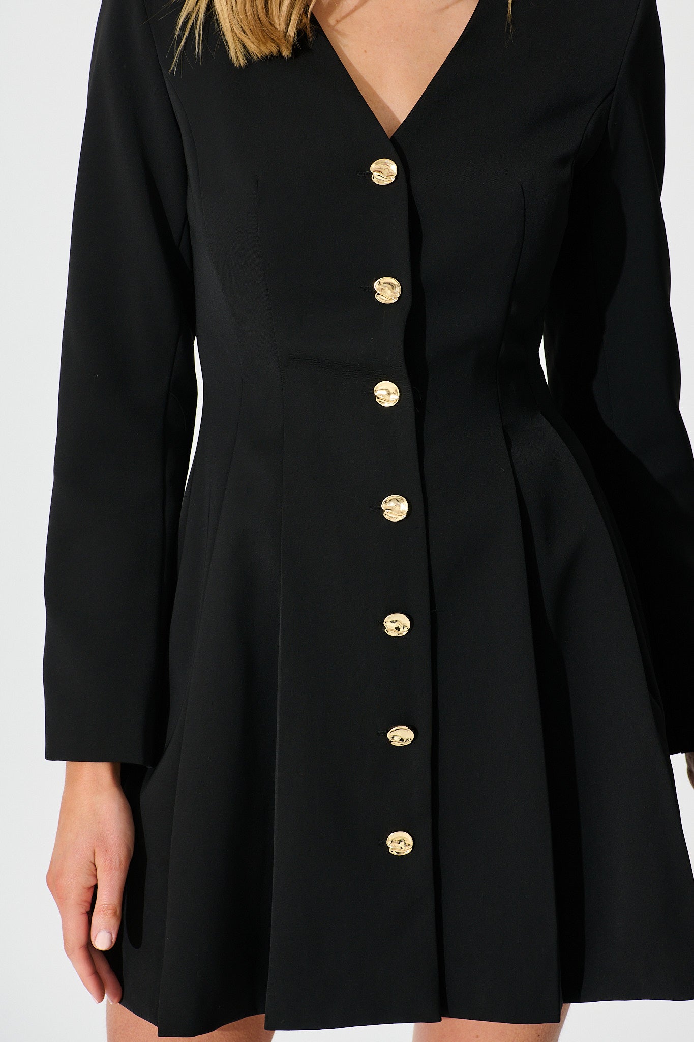 Office Siren Dress in Black