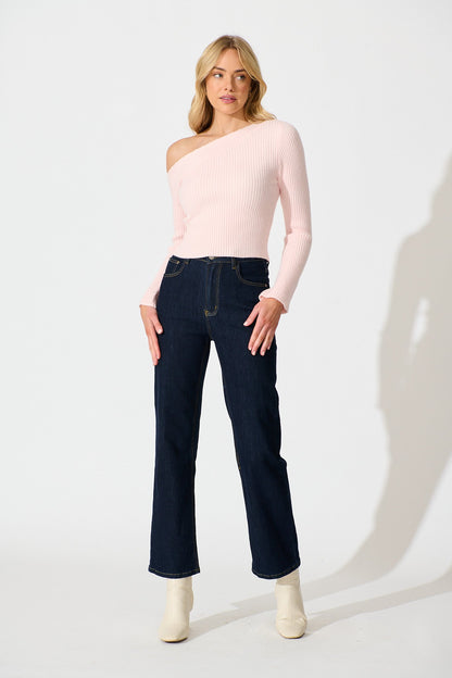 Kiss At Midnight Knit Top in Pink