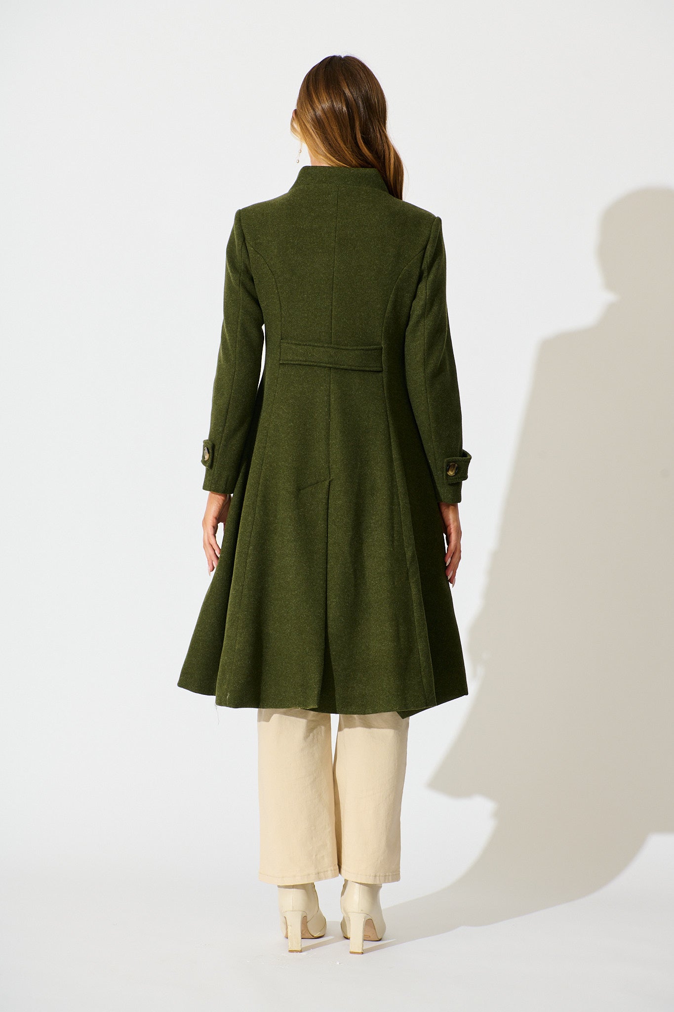 Ramona Coat in Khaki