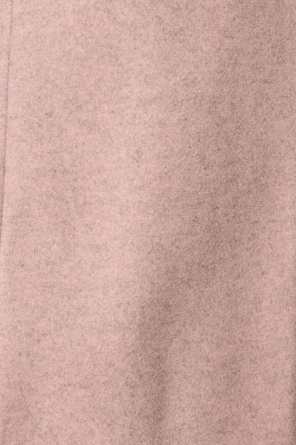 Aretha Coat in Pink Marle