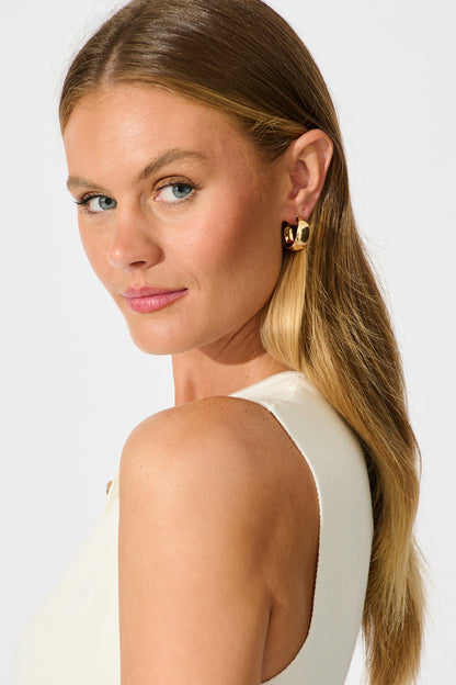 Hattie Multi Hoop Earrings Pack in Gold