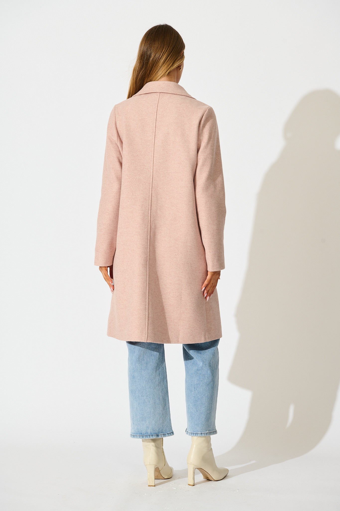 Shaniya Coat in Blush