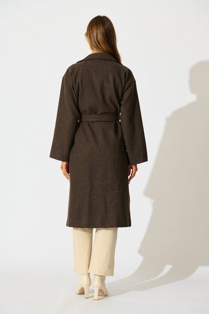 Sonata Coat in Chocolate