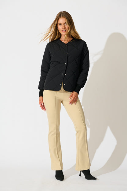 Most Wanted Quilted Jacket in Black