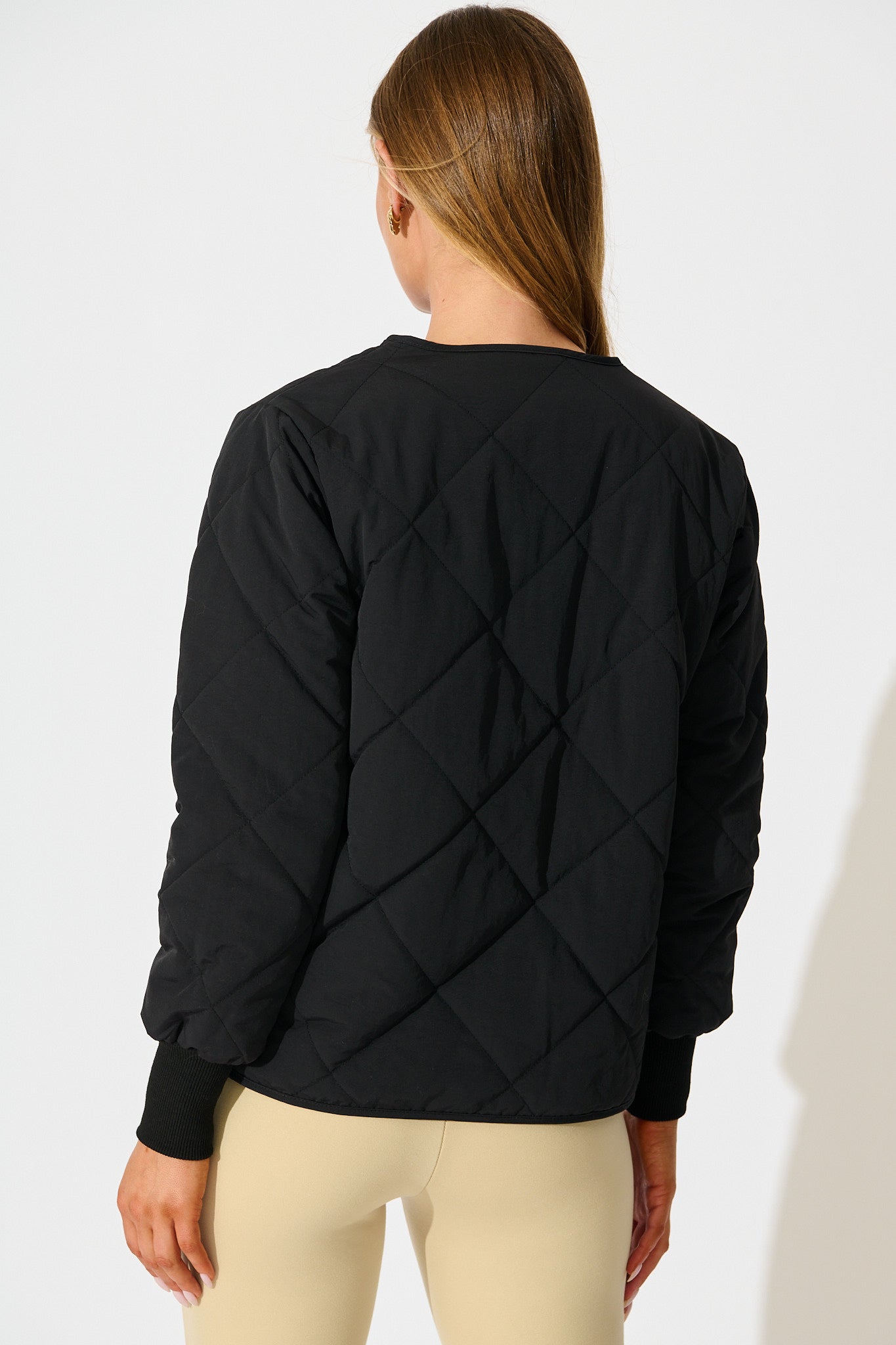 Most Wanted Quilted Jacket in Black