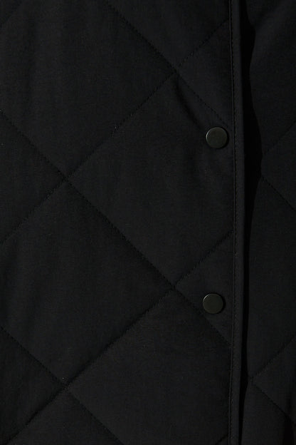 Most Wanted Quilted Jacket in Black