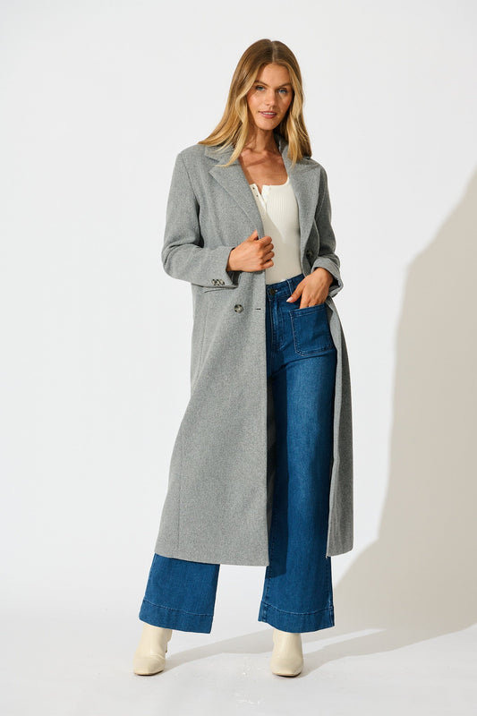 In the Alps Coat in Grey