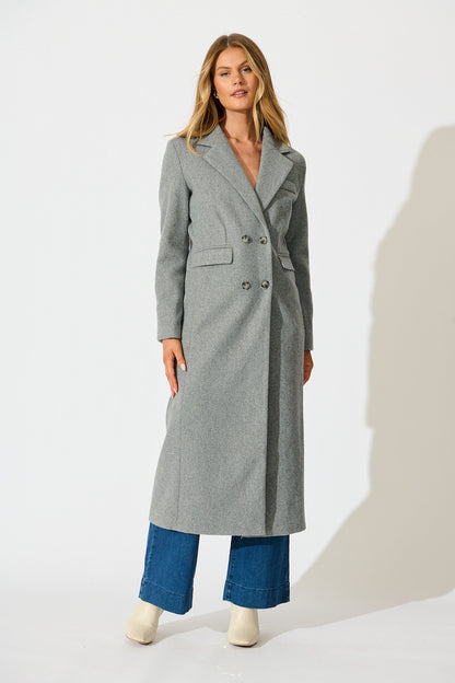 In the Alps Coat in Grey