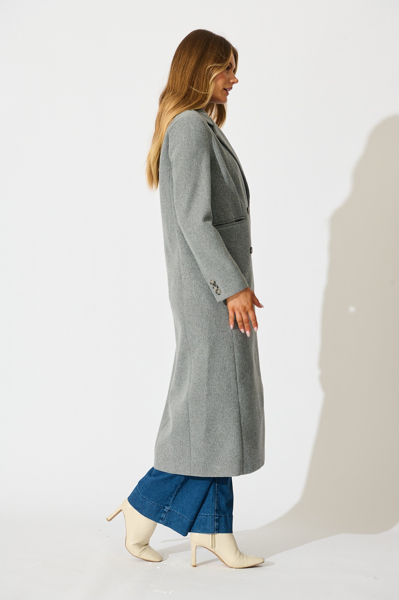 In the Alps Coat in Grey