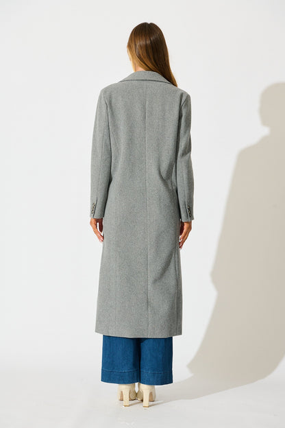 In the Alps Coat in Grey