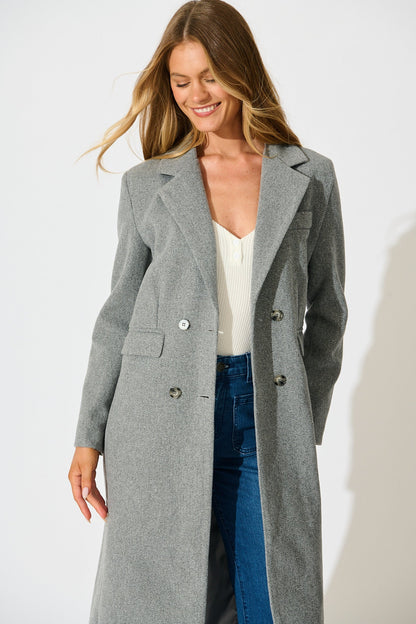 In the Alps Coat in Grey