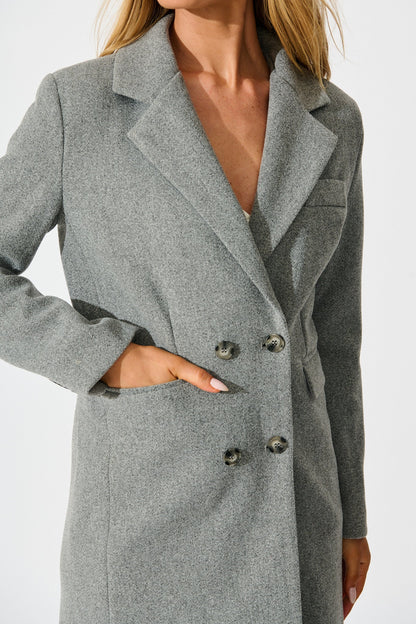 In the Alps Coat in Grey