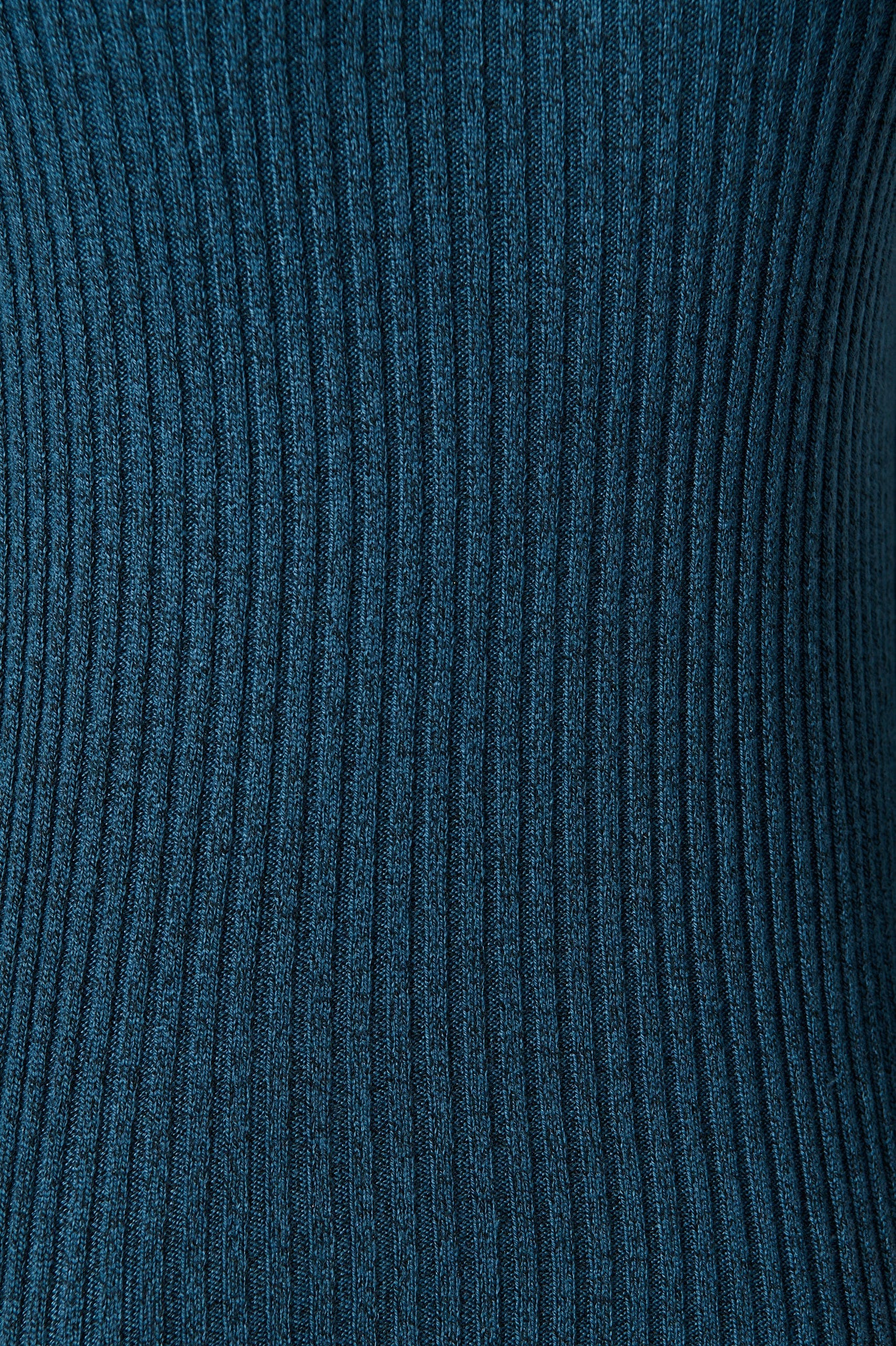 Heather Knit Top In Blue