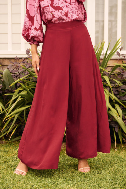 Denver Pant in Wine