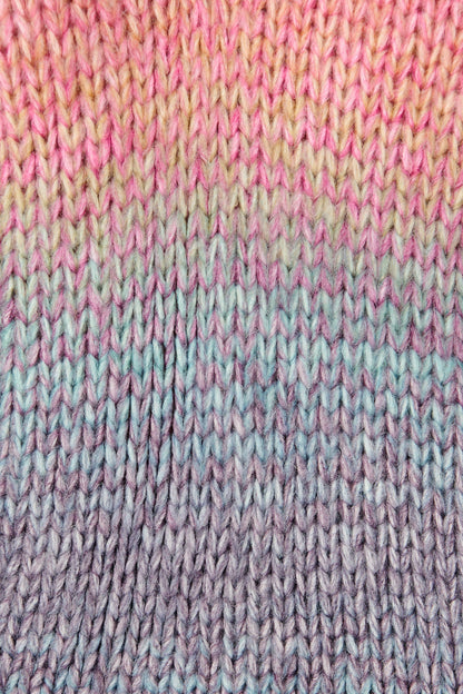 Remi Knit in Purple Multi Space Dye Wool Blend