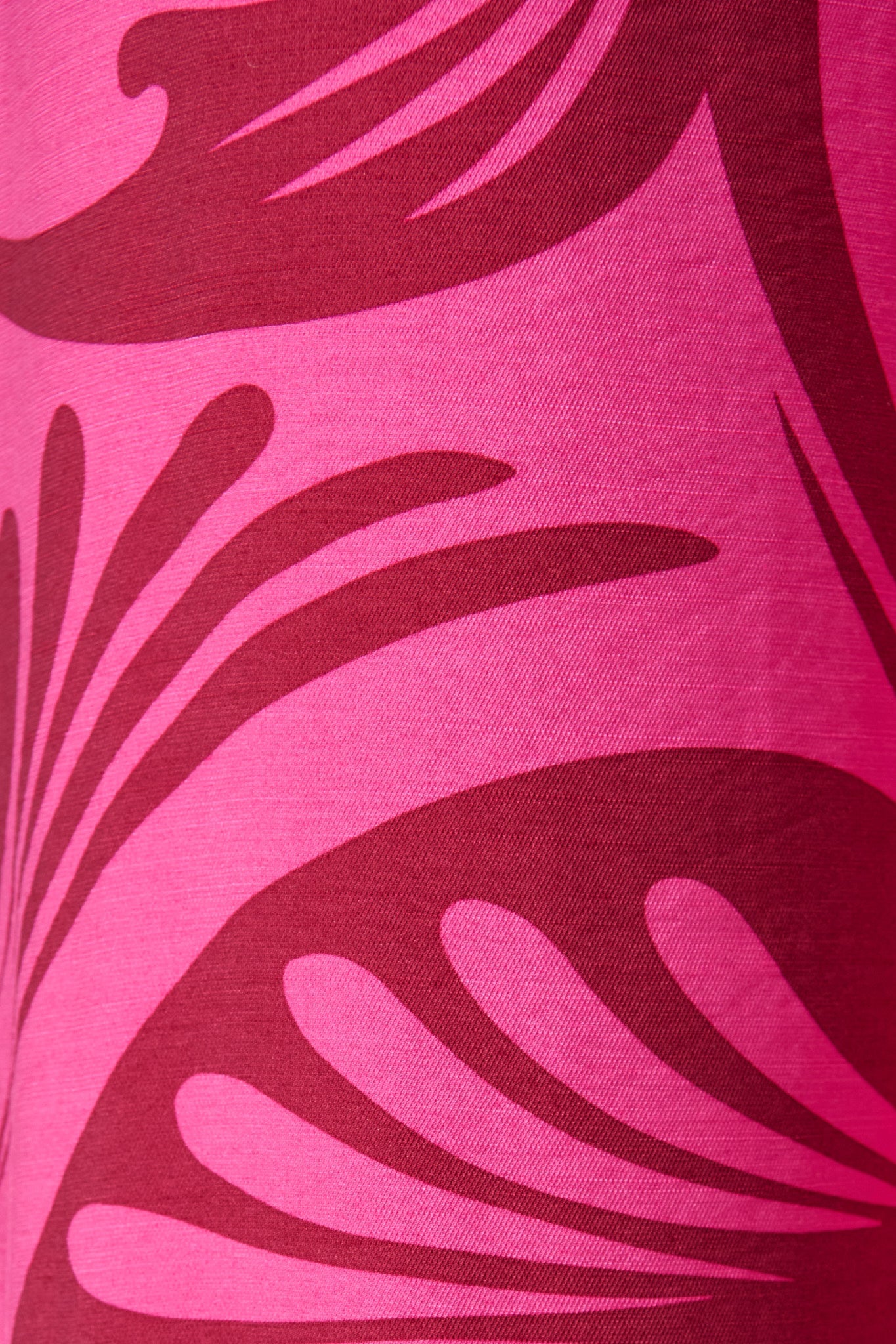 Sherene Pant in Pink with Wine Print