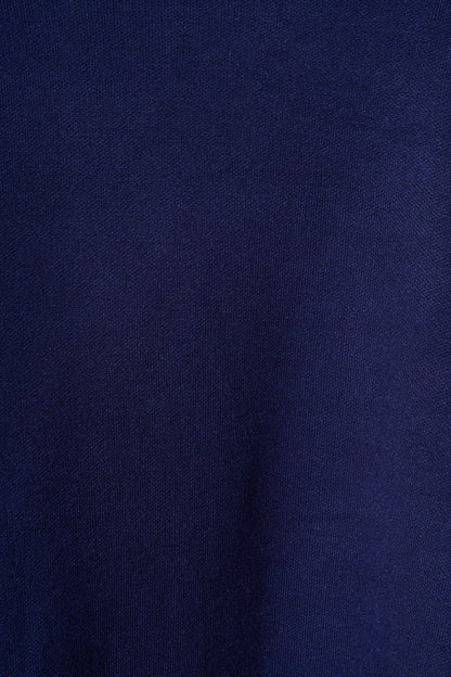 Luxe Knit Coat in Navy