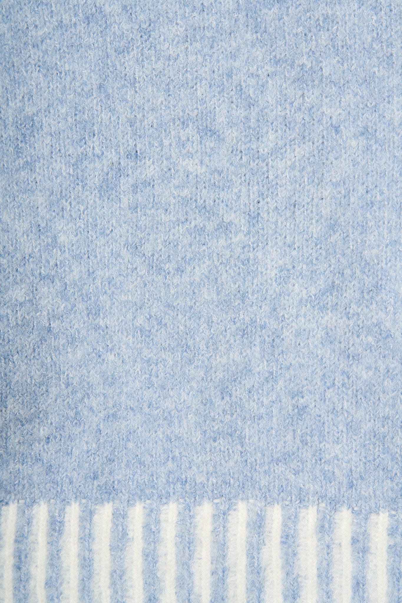 Maggie Knit in Pale Blue Marle Wool Blend