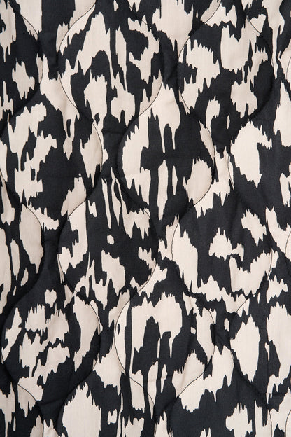 Tavana Jacket in Black and White Print