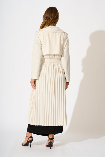 Captivating Trench Coat in Beige