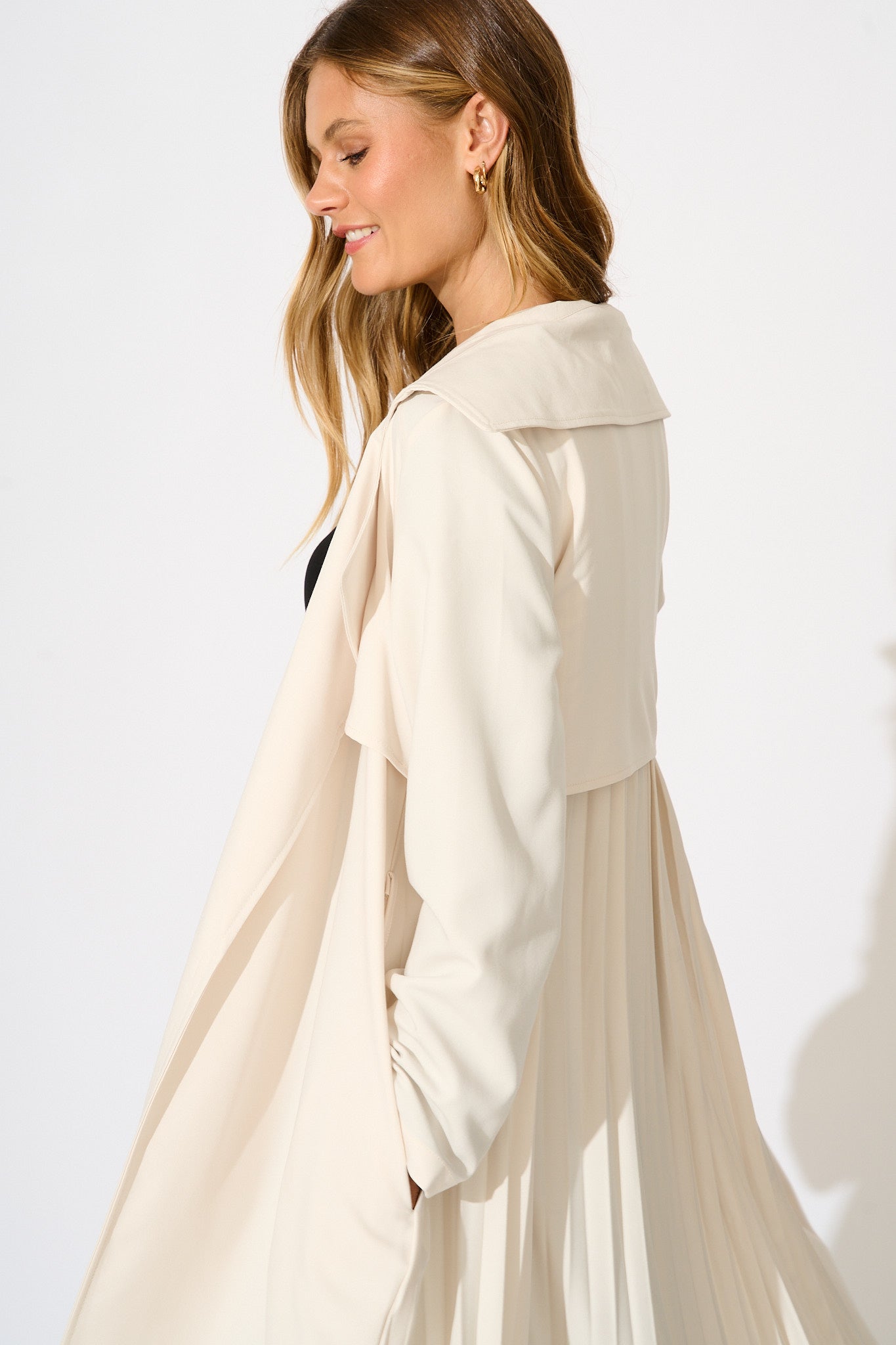 Captivating Trench Coat in Beige