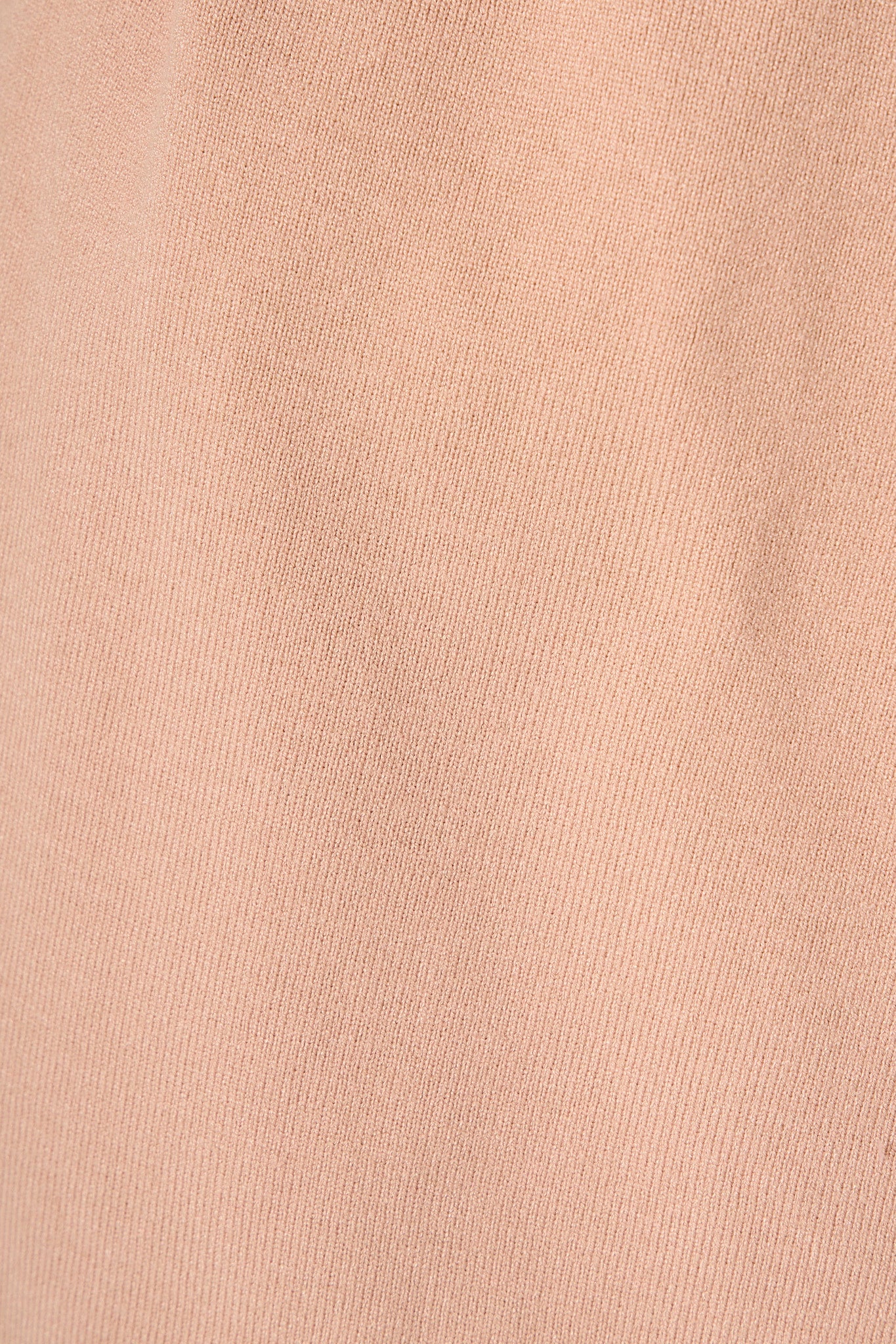 The Contrast Cameo Knit Cardigan in Beige