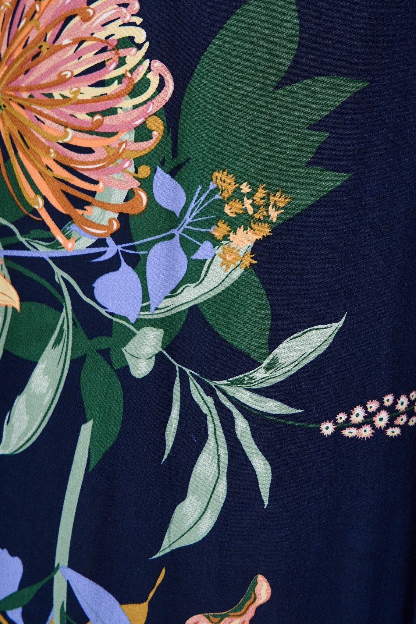 Ellery Pant in Navy Floral