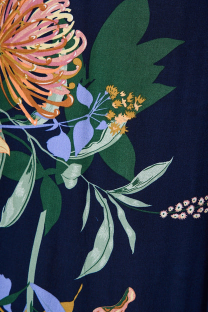 Ellery Pant in Navy Floral