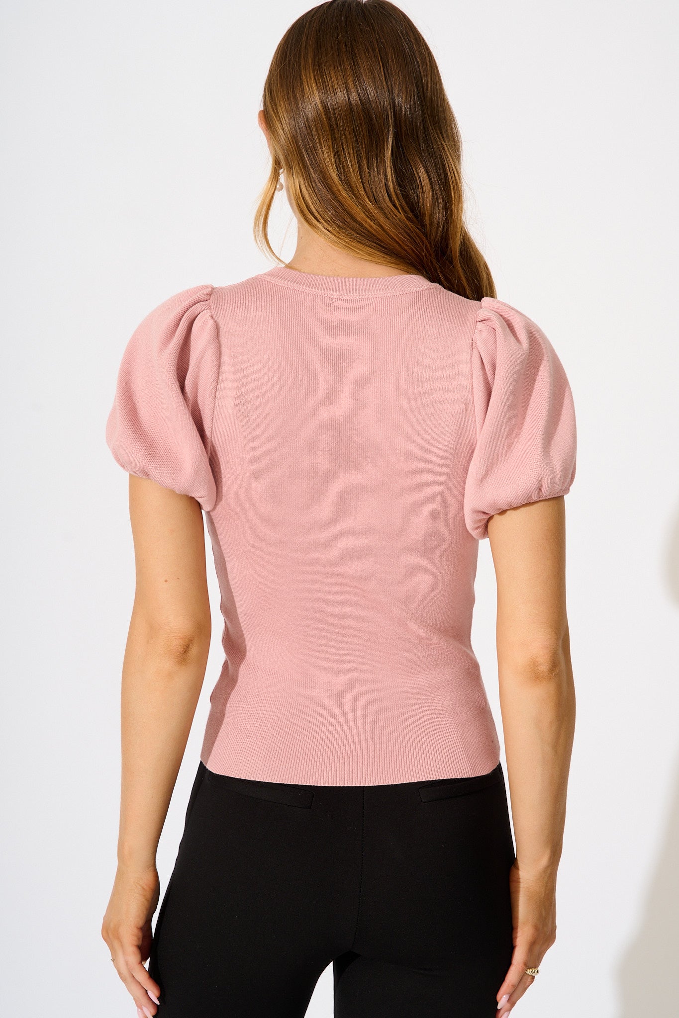 Perfect Harmony Knit Top in Pink