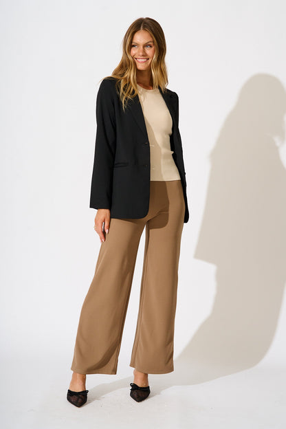 Power & Poise Pant in Beige