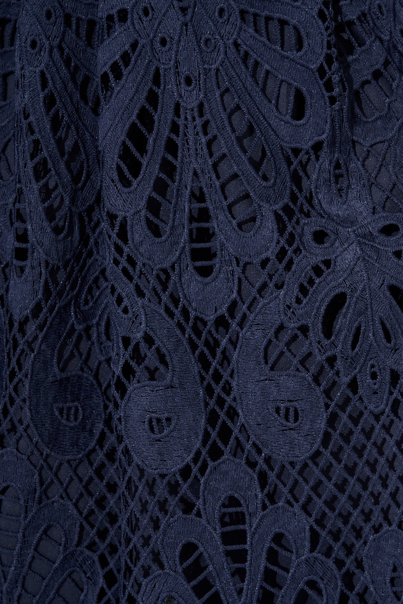 Seraphina Lace Dress in Navy
