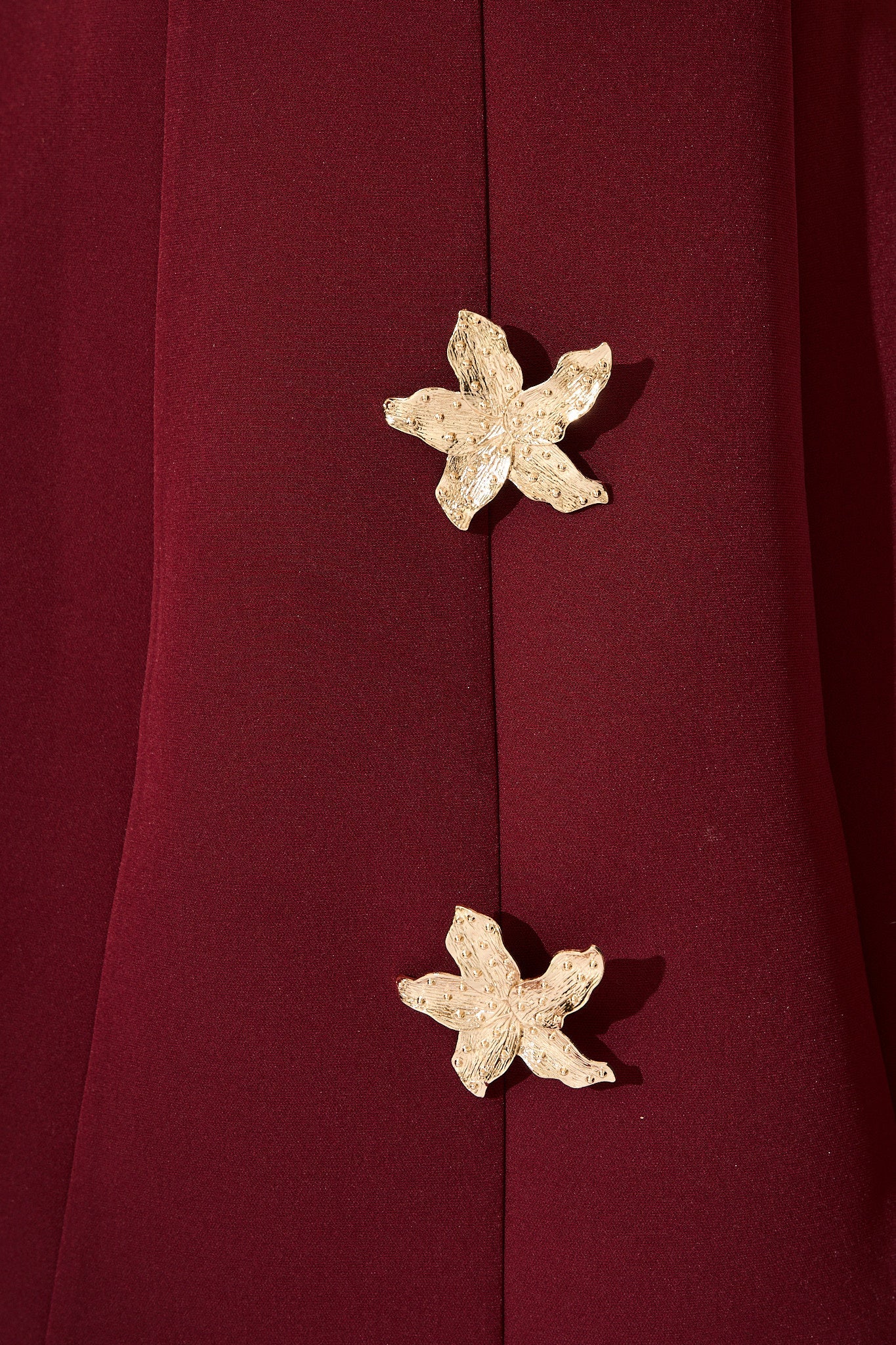 Fleur Amour Dress in Wine