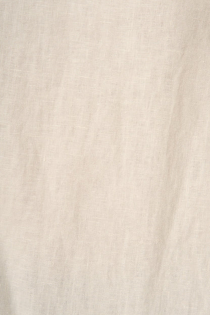 Jasper Top in Beige Linen