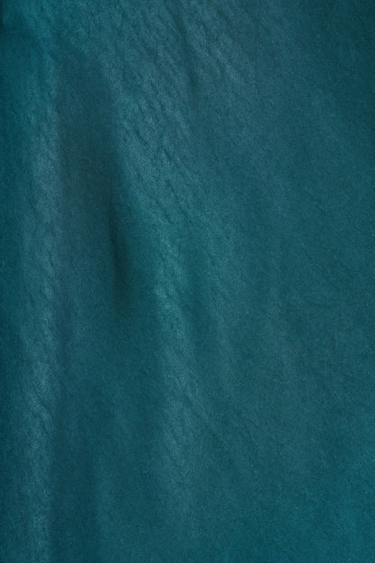 Reminisce Maxi Skirt in Emerald Satin