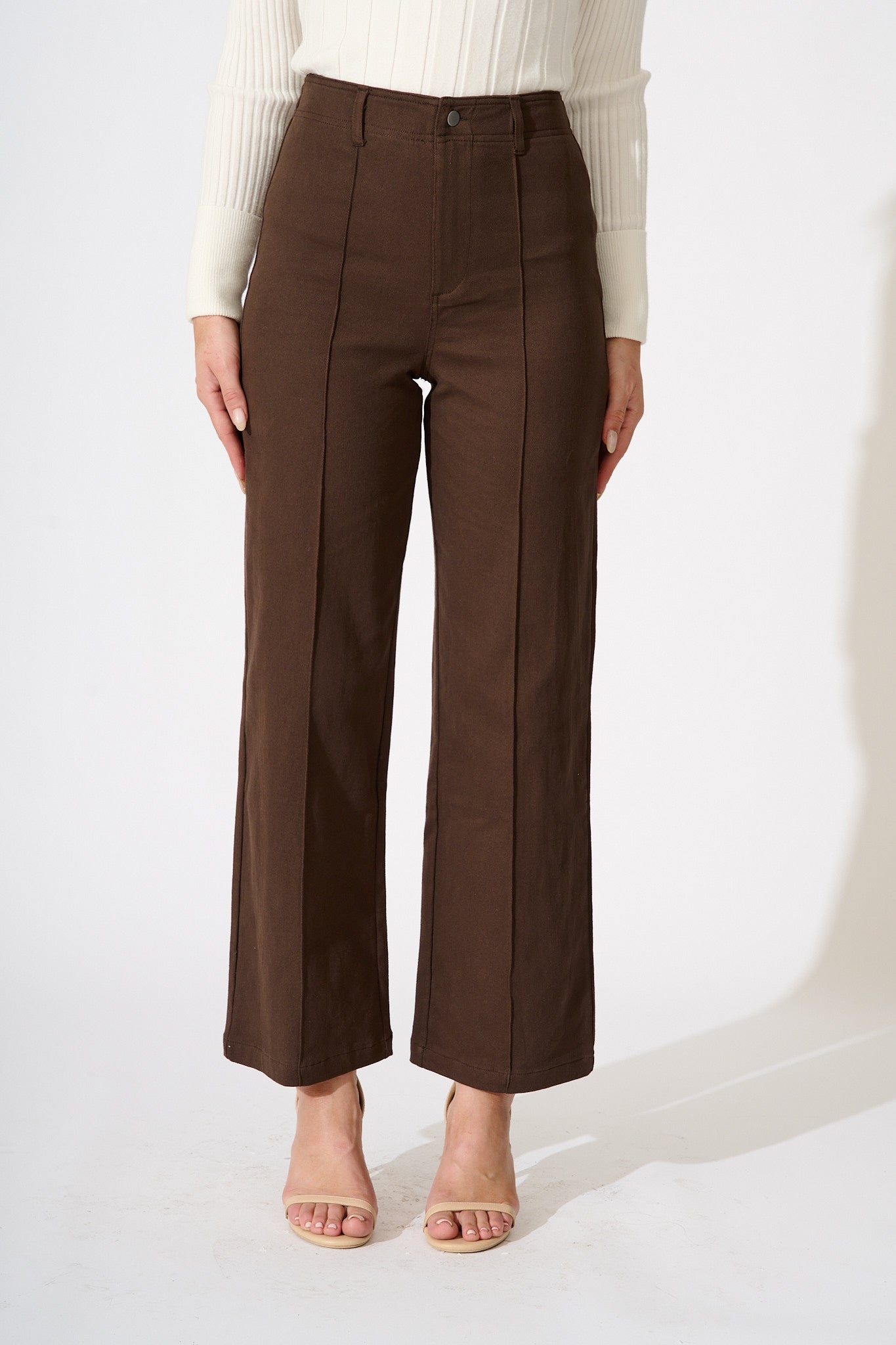 Ezra Jean in Chocolate Cotton Blend