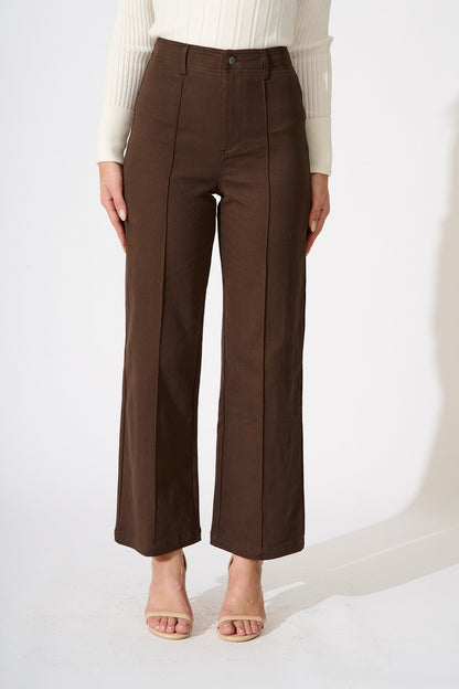 Ezra Jean in Chocolate Cotton Blend