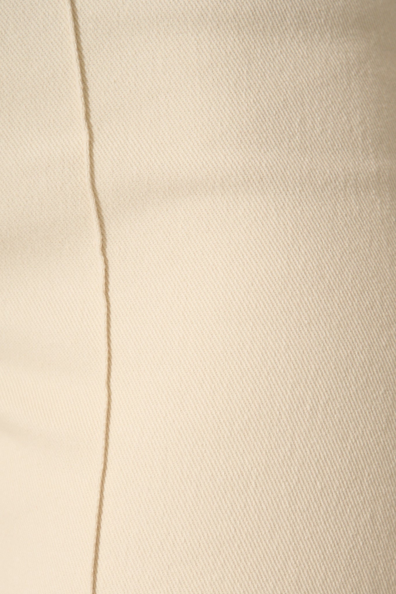 Ezra Jean in Cream Cotton Blend