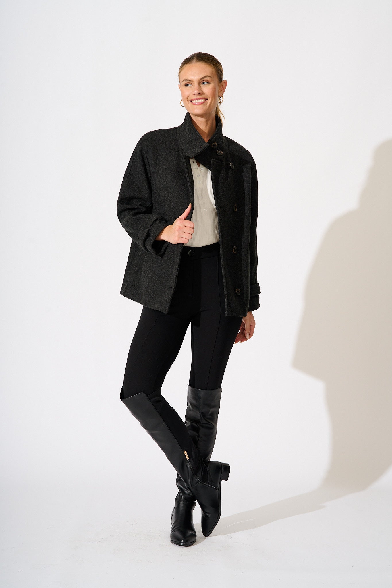 Tamara Coat in Black