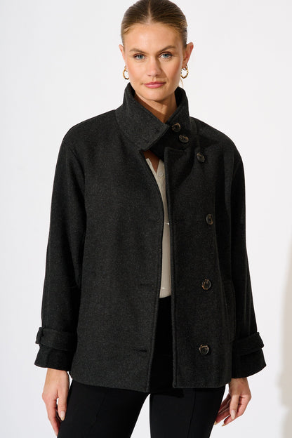 Tamara Coat in Black