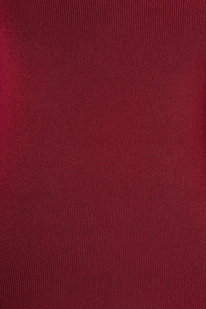 In Your Arms Knit Top in Wine
