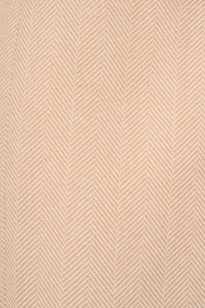 Athena Coat in Light Blush Herringbone
