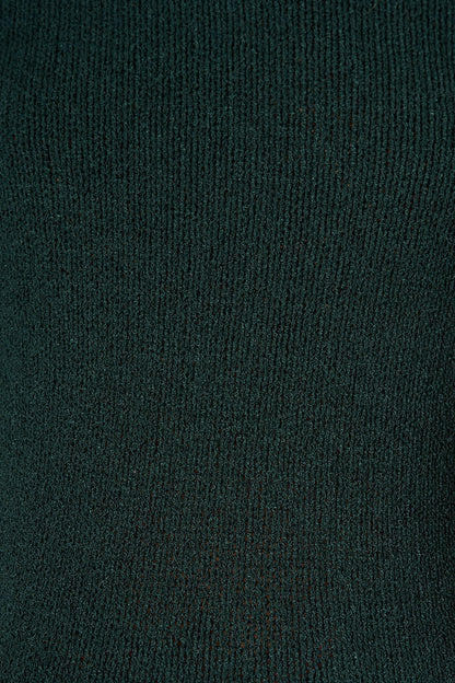 Nerida Off Shoulder Knit Top in Emerald